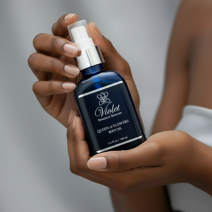 Queen of Flowers Body Oil - Violet Botanical Skincare®