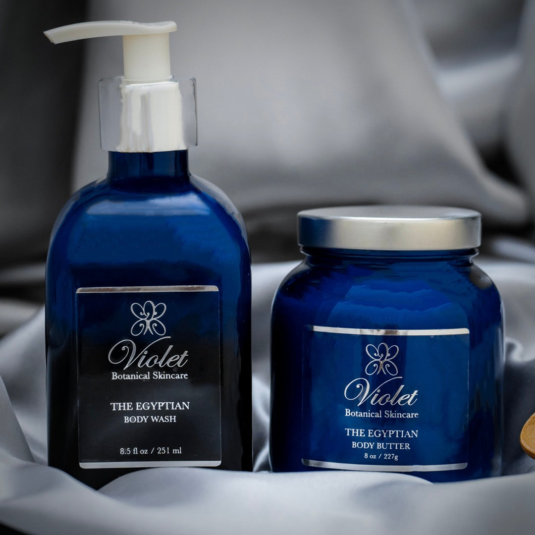 The Egyptian Body Wash + Body Butter Holiday Gift Set